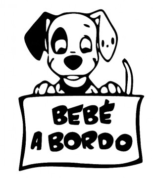 Autocolante - Bebé a bordo
