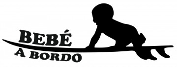 Autocolante com Bebé a bordo