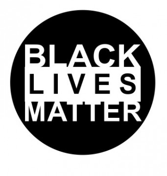 Autocolante com Black Lives Matter