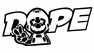 Autocolante com Dope