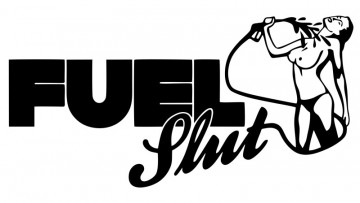 Autocolante com fuel slut