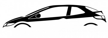 Autocolante com Honda Civic FN