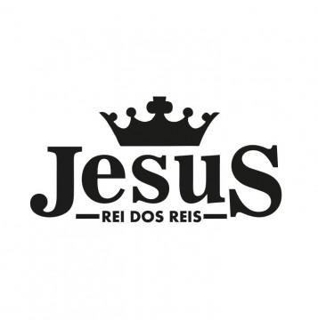 Autocolante com Jesus Rei dos reis