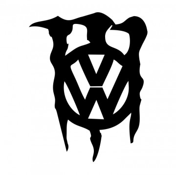 Autocolante com Monster VW