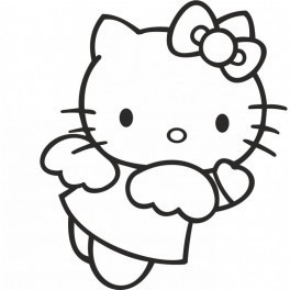 Autocolante - Hello Kitty 2