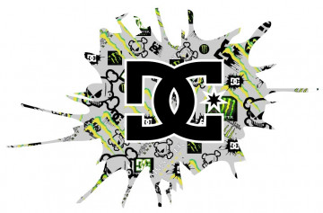 Autocolante Impresso - DC Mancha - Monster Energy