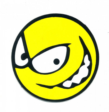Autocolante Impresso - Smile lateral