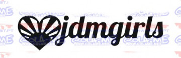Autocolante - JDM girl