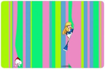 Autocolante para Portátil - Alice No País Das Maravilhas