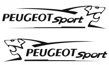 Autocolante - Peugeot Sport (par)