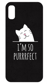 Capa de telemóvel com I'm So Purrrfect