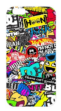 Capa de telemóvel com Sticker bomb