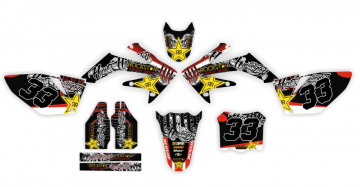 Kit Autocolantes Para HONDA CRF 250 04-09