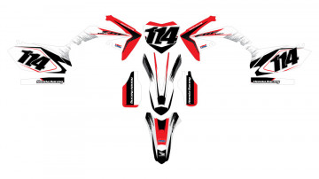 Kit Autocolantes Para HONDA CRF 450 09-12