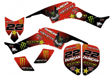 Kit Autocolantes Para HONDA TRX 400 99-07