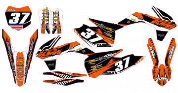 Kit Autocolantes Para KTM SX 13-15