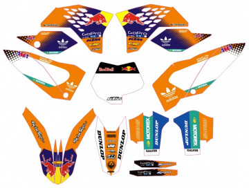 Kit Autocolantes Para KTM SX / MX 07-10