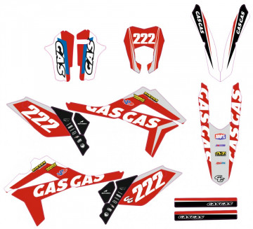 Kit Autocolantes Para Moto - Gas Gas MX 12-13