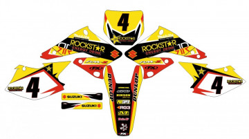 Kit Autocolantes Para Suzuki RMZ 250 04-06