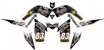 Kit Autocolantes Para Yamaha Raptor 700