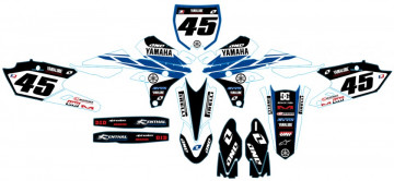Kit Autocolantes Para Yamaha YZF 250 450 14-17