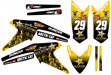 Kit de autocolantes para Artic Cat DVX 400