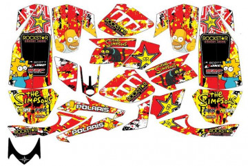 Kit de autocolantes para moto - Polaris Predator 500