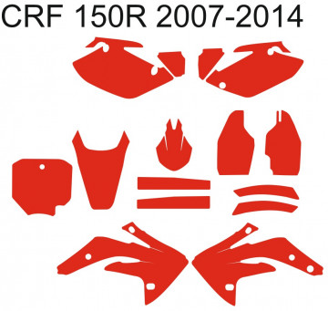 Molde - Honda CRF 150R 2007 2008 2009 2010 2011 2012 2013 2014