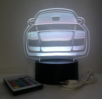 Moldura / Candeeiro com luz de presença - Audi TT 8N
