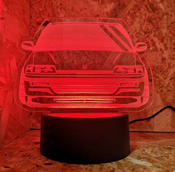 Moldura / Candeeiro com luz de presença - Honda Civic CRX