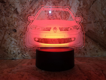 Moldura / Candeeiro com luz de presença - Renault Megane II "Break"
