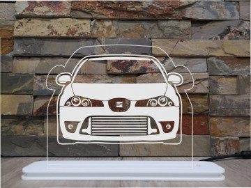 Moldura / Candeeiro com luz de presença - Seat Ibiza 6L