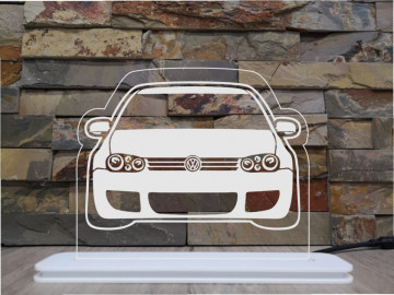 Moldura / Candeeiro com luz de presença - Volkswagen Golf IV
