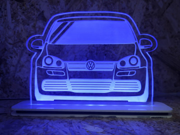 Moldura / Candeeiro com luz de presença - Volkswagen Golf V (5)