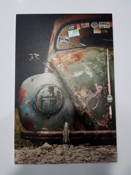 Placa Decorativa em PVC - Volkswagen Carocha