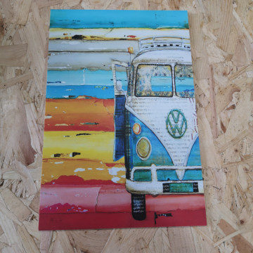 Placa Decorativa em PVC - Vw Pão de forma