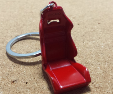 Porta Chaves - Banco Recaro Vermelho