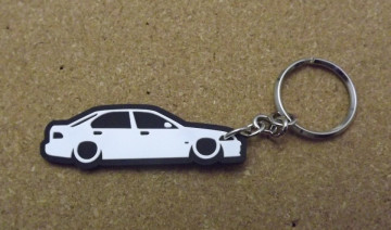 Porta Chaves com silhueta de Honda Civic EJ