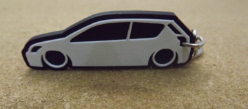 Porta Chaves com silhueta de Toyota Corolla E13