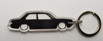 Porta Chaves de Acrílico com silhueta de BMW E21