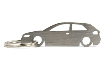 Porta Chaves em inox com silhueta com Audi A3 8P 3P
