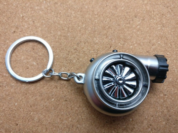 Porta Chaves - Turbo Cinza Matte - Electrónico (Recarregável) - Com Isqueiro