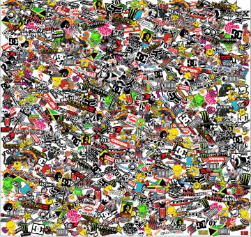 Sticker Bomb - Variado