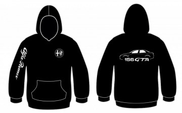 Sweatshirt com capuz para Alfa Romeo 156 GTA