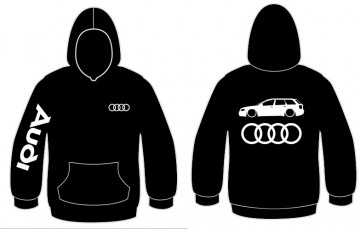 Sweatshirt com capuz para Audi A4 B6 Avant