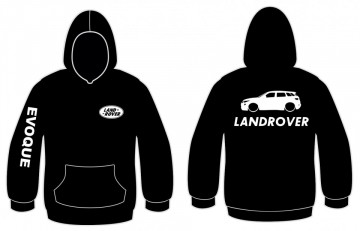 Sweatshirt com capuz para Land Rover Evoque