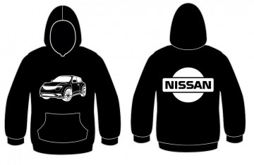 Sweatshirt com capuz para Nissan Juke