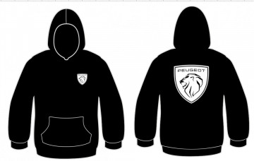 Sweatshirt com capuz para Peugeot