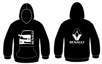 Sweatshirt com capuz para Renault Clio MK2 Fase 2