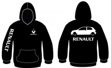 Sweatshirt com capuz para Renault Clio